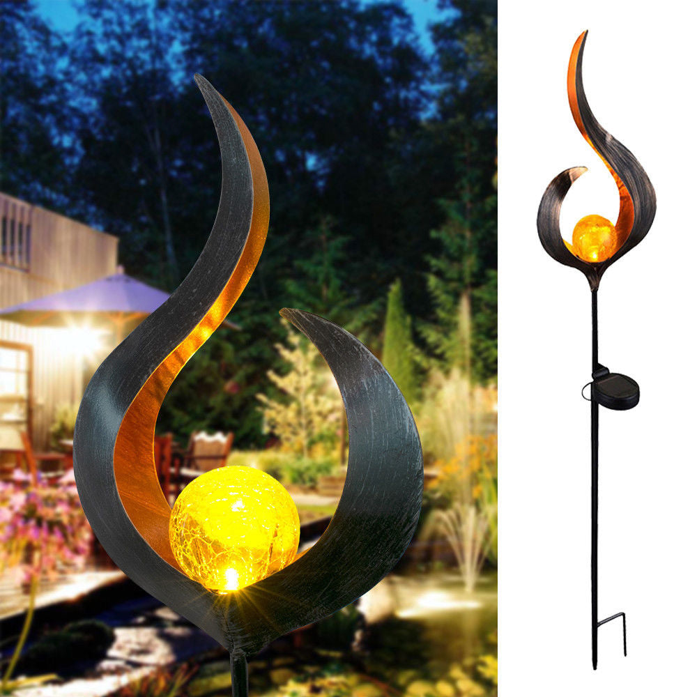 LED Solar Flame Light – Waterproof Outdoor Decorative Garden Light