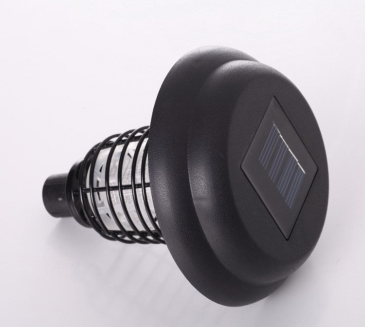 Solar LED Rechargeable Anti-Mosquito Lamp – Insect & Fly Zapper for Outdoor Garden