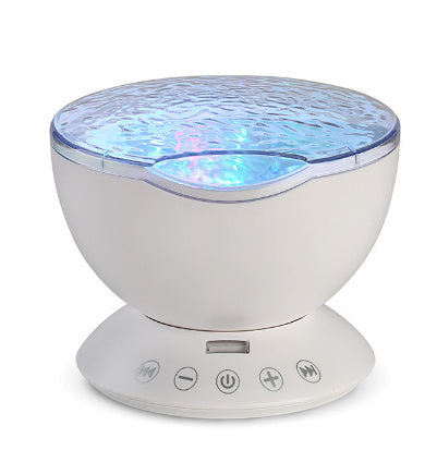 Ocean Wave Projector LED Night Light Remote Control