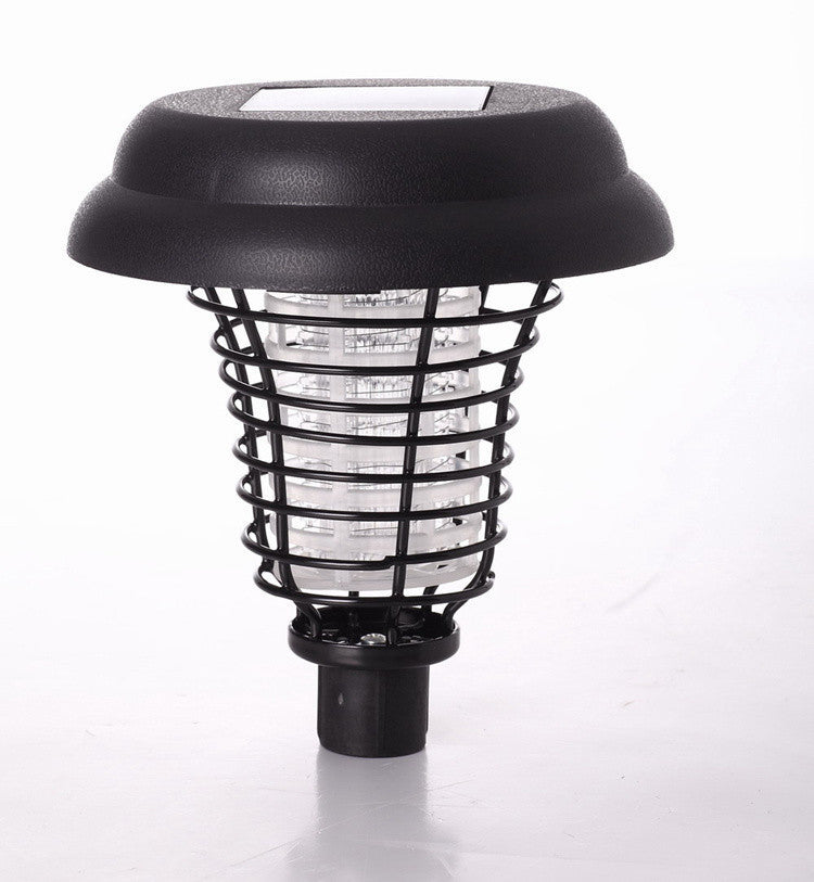 Solar LED Rechargeable Anti-Mosquito Lamp – Insect & Fly Zapper for Outdoor Garden