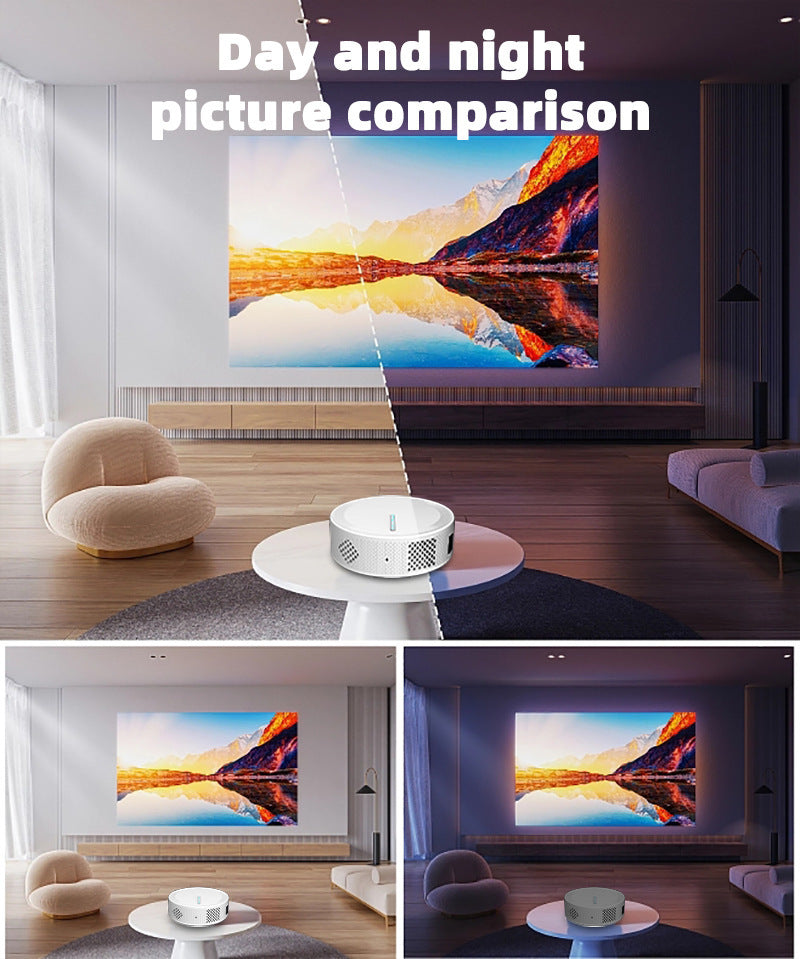 Mobile Phone Wireless HD Projector