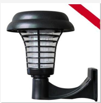 Solar LED Rechargeable Anti-Mosquito Lamp – Insect & Fly Zapper for Outdoor Garden