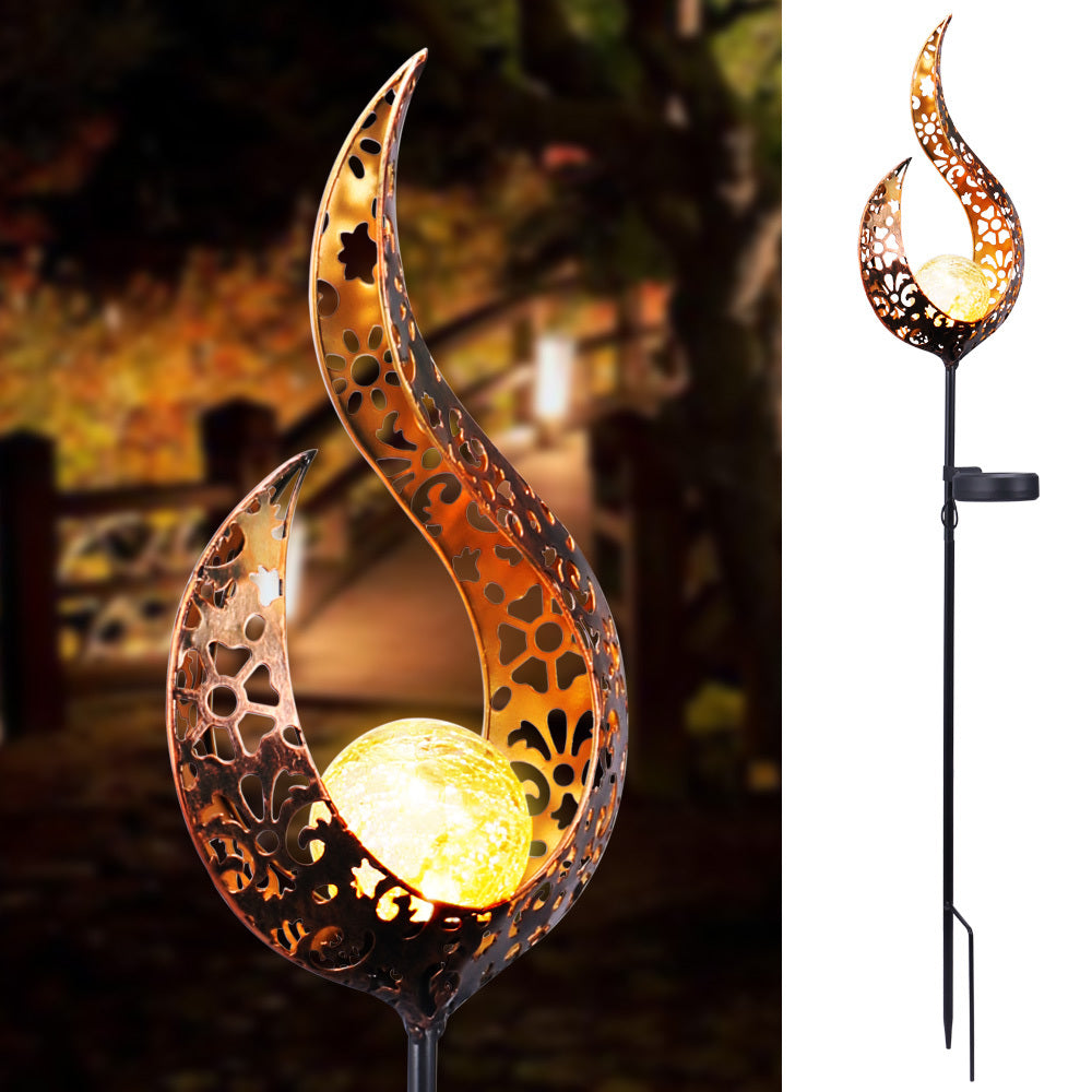 LED Solar Flame Light – Waterproof Outdoor Decorative Garden Light