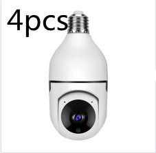 1080p WiFi Camera Bulb with 4x Zoom – Smart Security for Your Home