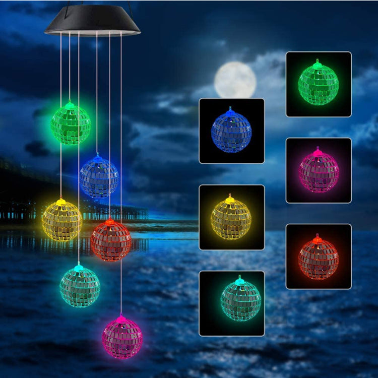 Outdoor Solar Wind Chime Lamp – Hummingbird & Butterfly Garden Decoration