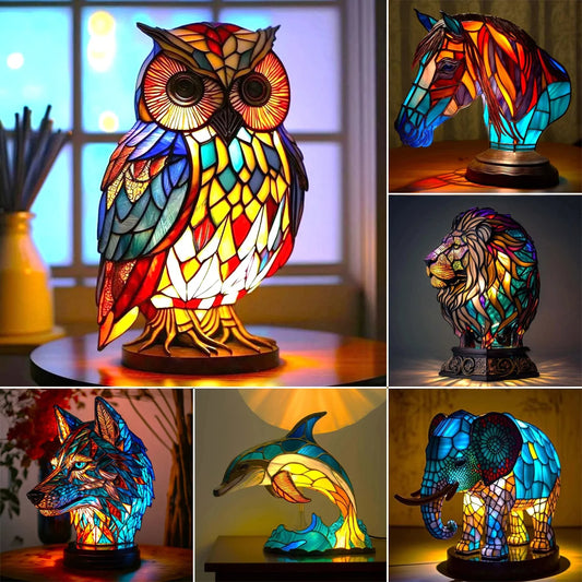 Night Light Animal Table Lamp Home Decoration